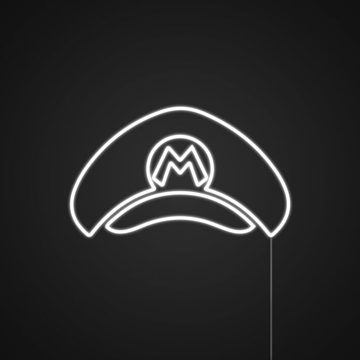 Mario Hat Neon Sign