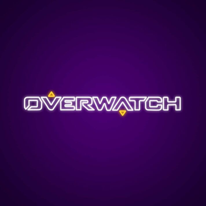 Overwatch Neon Sign