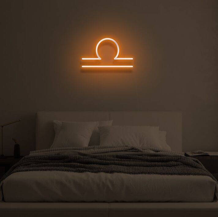 quot;LIBRA" LED Neon Sign