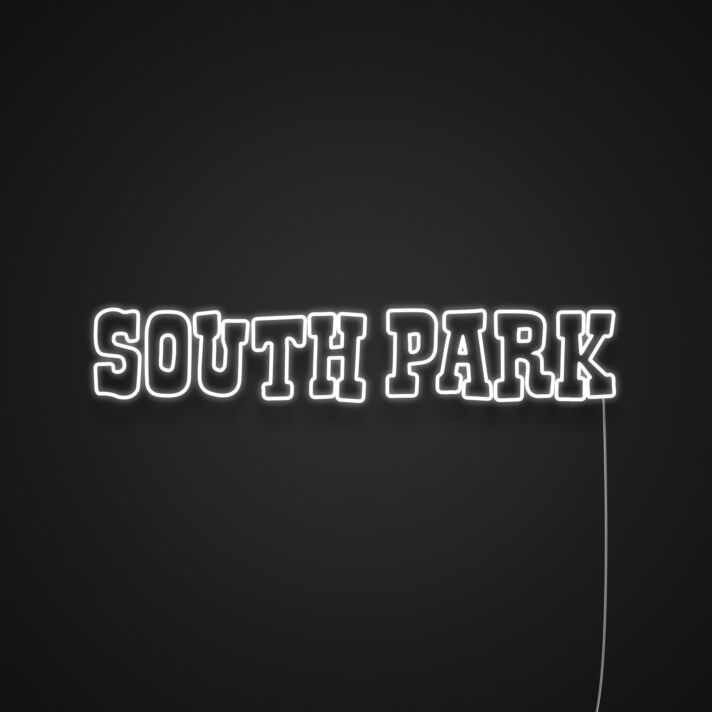 South Park Neon Sign