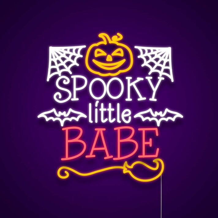 Spooky Little Babe Neon Sign