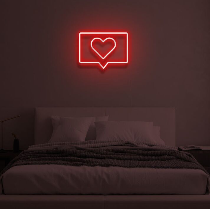 INSTAGRAM HEART" LED Neon Sign