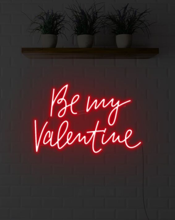 Be My Valentine Neon Sign