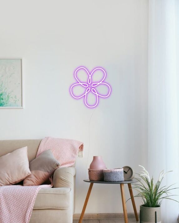 Flower Neon Sign