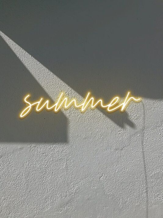 Summer Neon Sign
