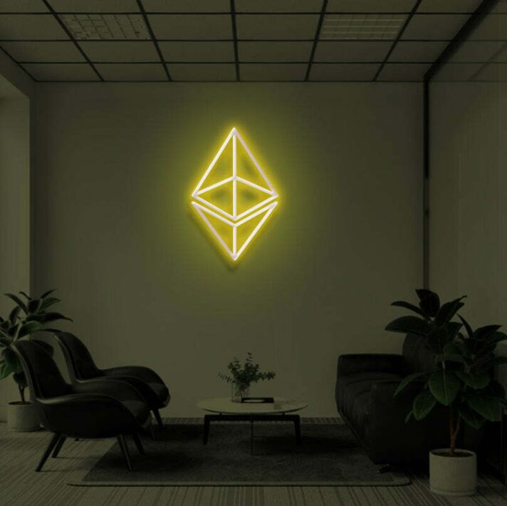 ETHEREUM" LED Neon Sign