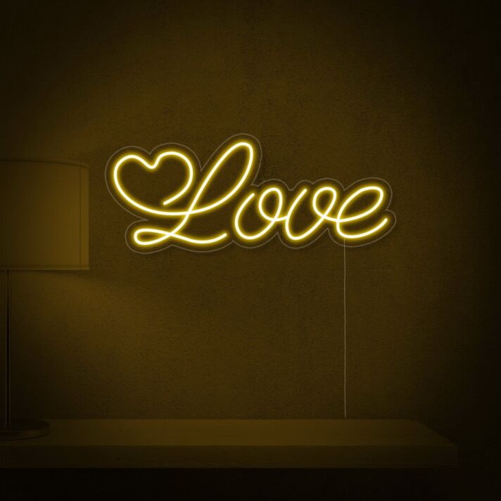 Love Word Neon Sign