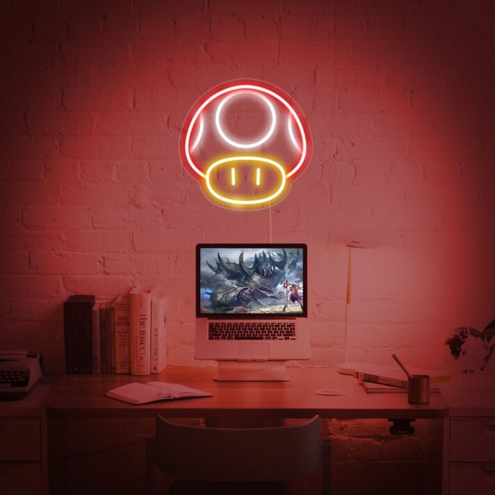 Mushroom Neon Sign