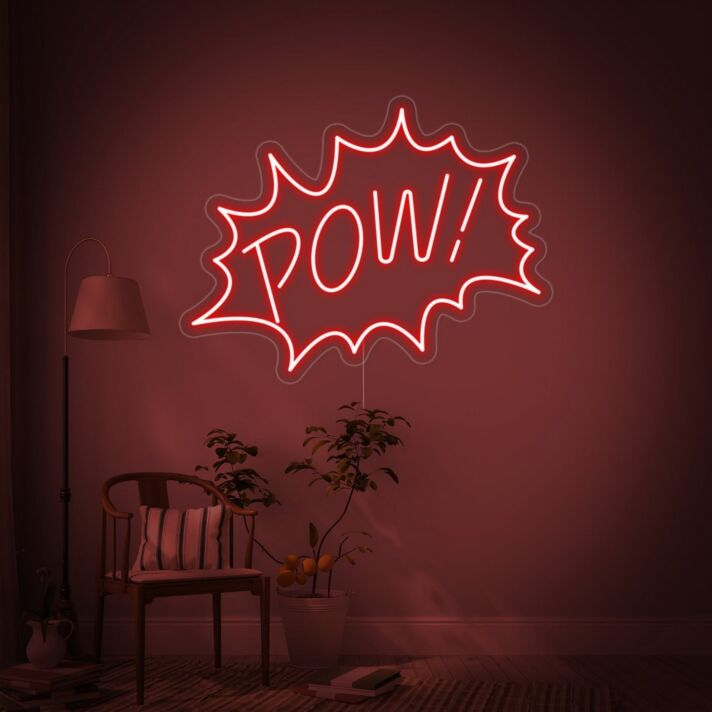 Pow Neon Sign