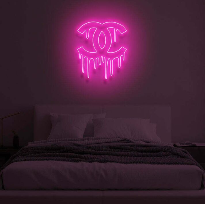ChanelInspiration CC DRIP LED Neon Sign