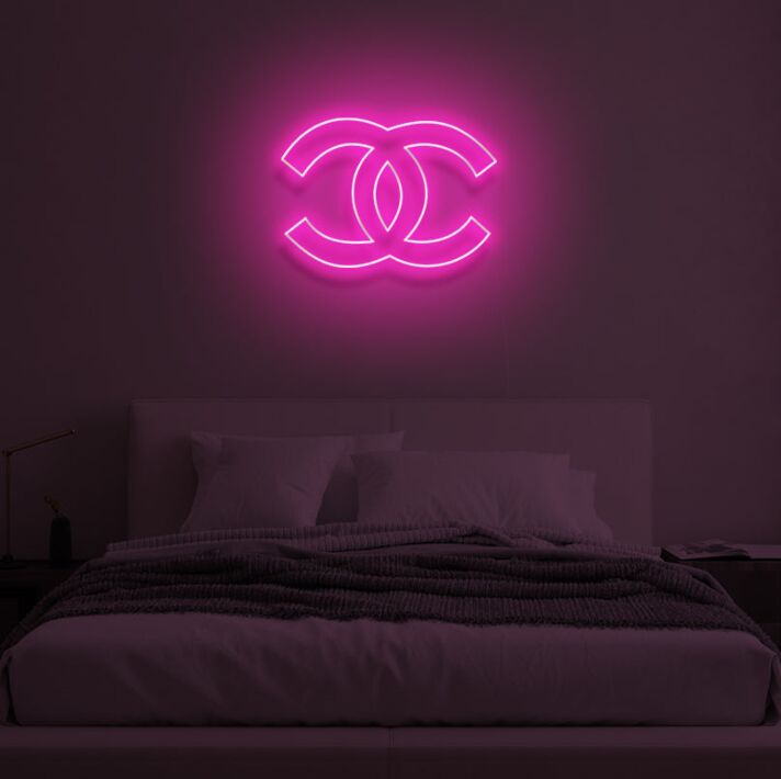 CC" LED Neon Sign