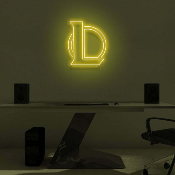 "LEAGUE OF LEGENDS" LED Neon Sign