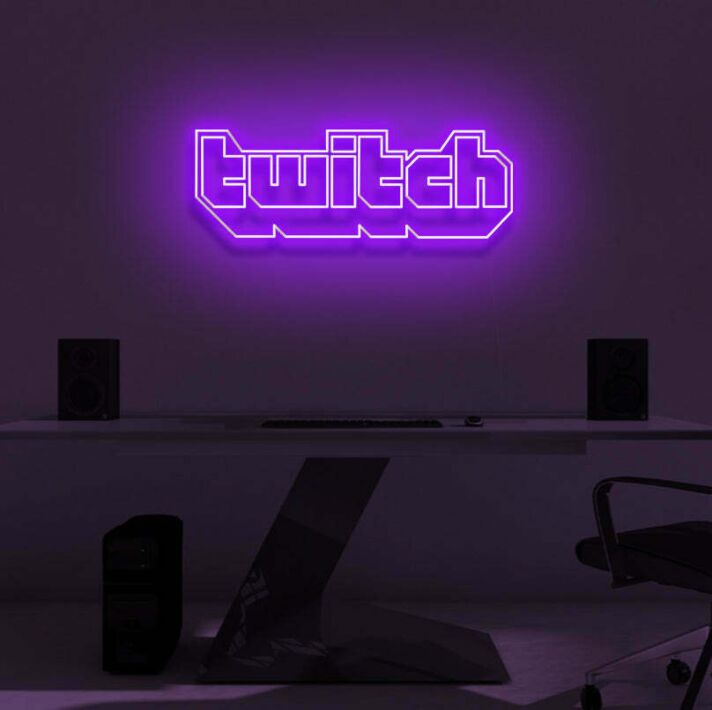 TWITCH LED Neon Sign