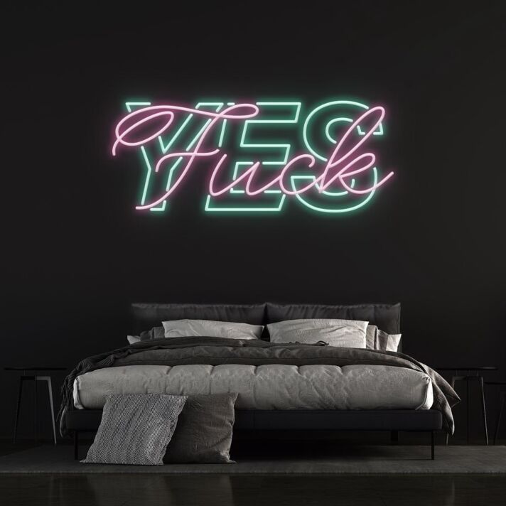 Fuck Yes Neon Sign