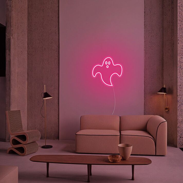 Ghost Led Neon Sign Halloween Neon Sign