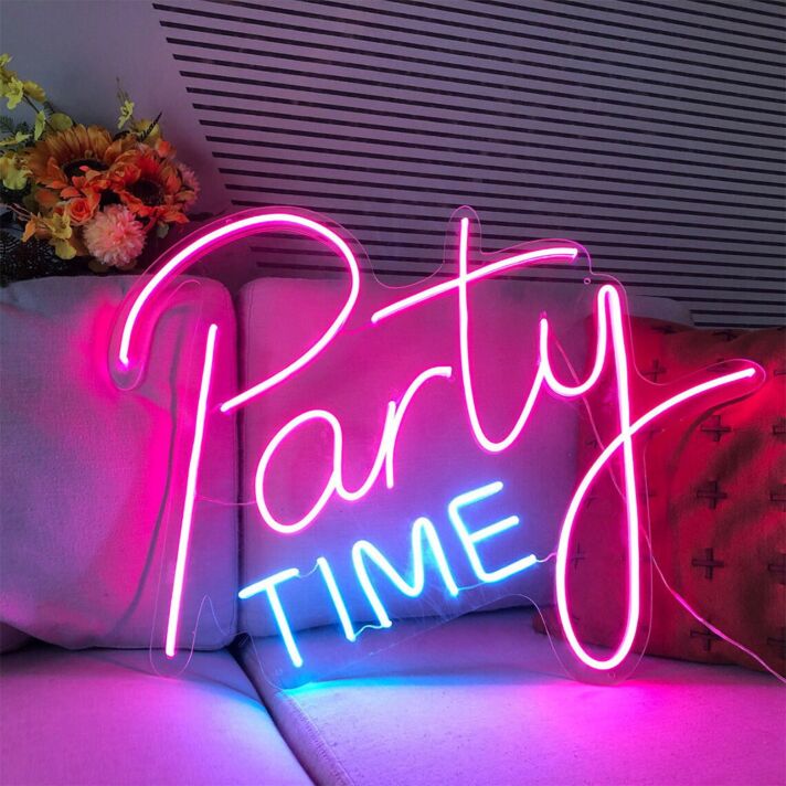 Party Time Neon Sign