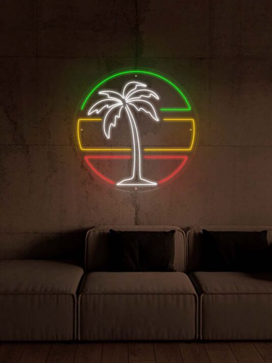 Palm Neon Sign