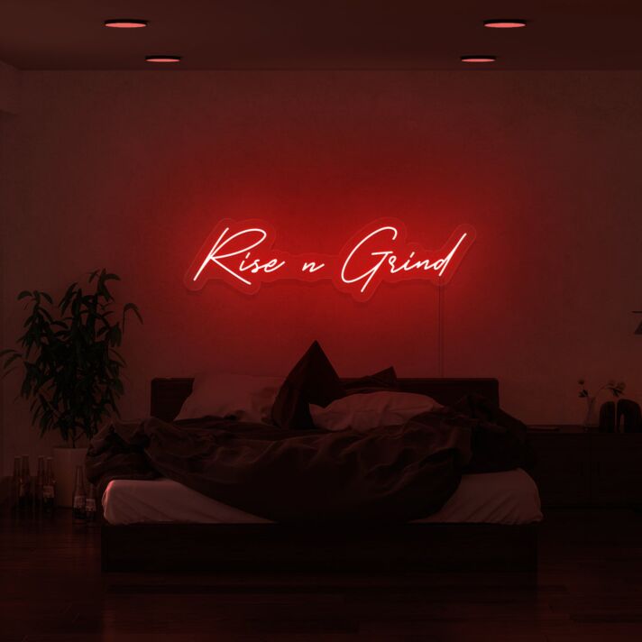 Rise n Grind V1 Neon Sign