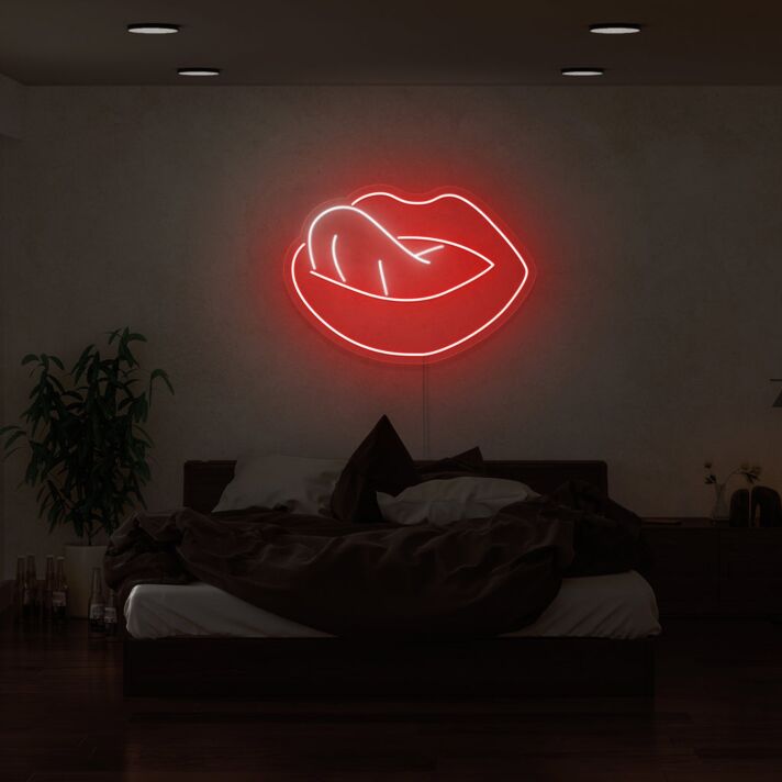 Sugar Lips Neon Sign