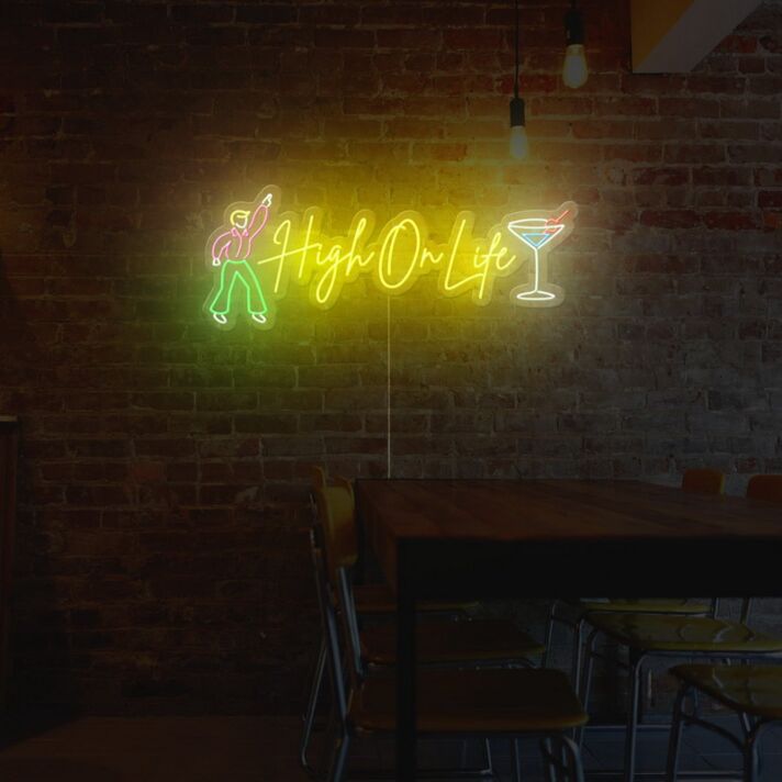 Hign On Life Neon Sign
