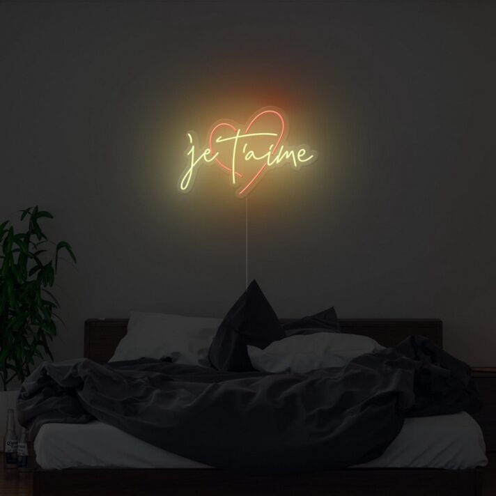 Jetaime Neon Sign