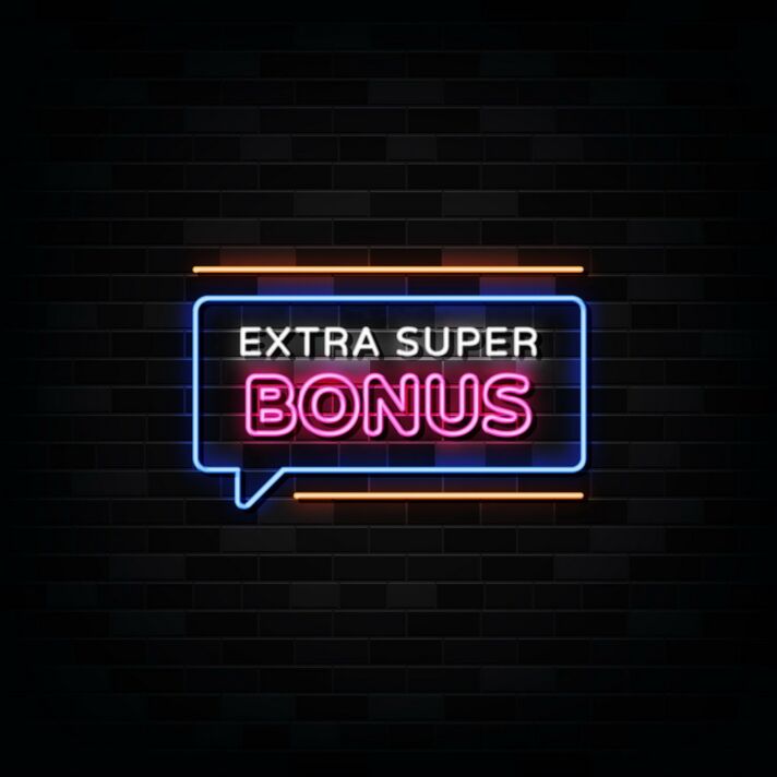 Extra Super Bonus Neon Sign