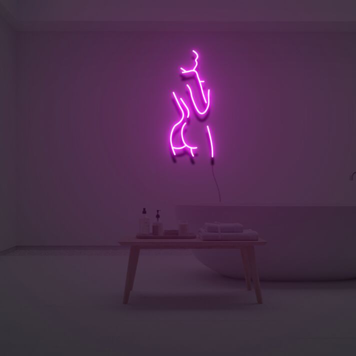 Body Lines Aesethetic Neon Sign Lights Night Lamp Led Neon Sign Light For Home Party