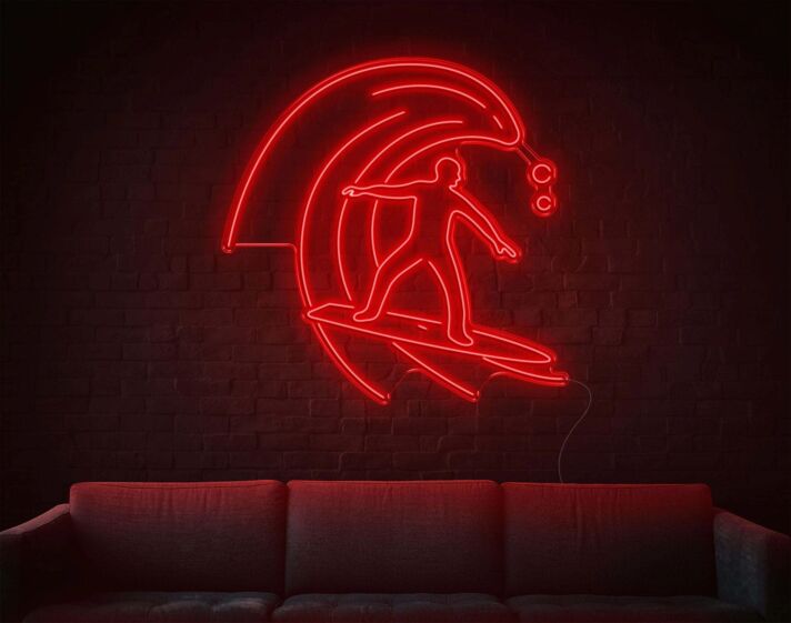 Surfing LED Neon Sign from 30inch