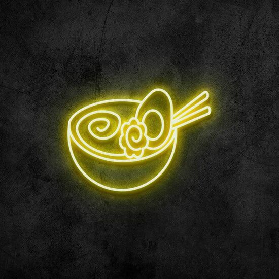 Ramen Neon Sign Light Home Decor