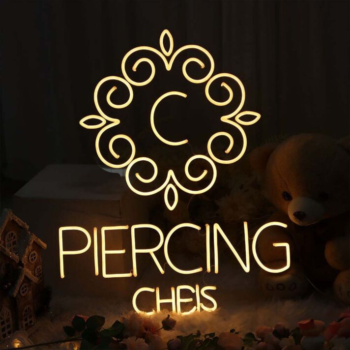 Piercing Chris Neon Sign