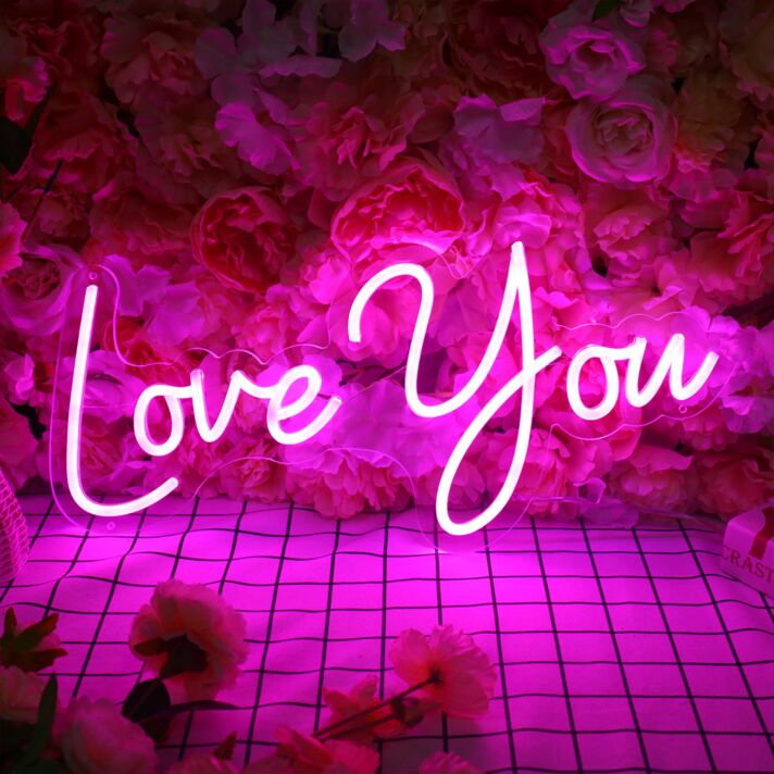 Love You LED Neon Sign