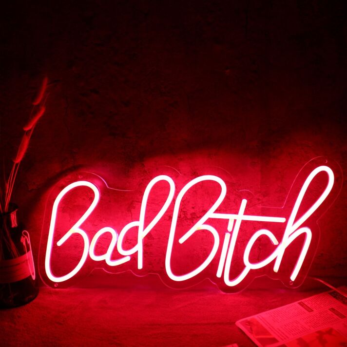 Bad Bitch Neon Sign