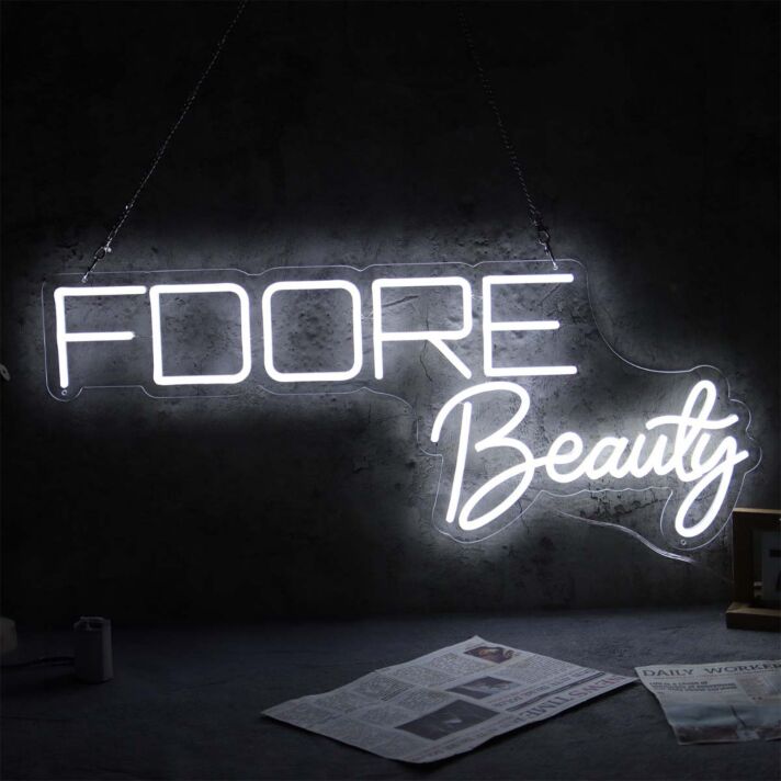 FOORE Beauty Neon Sign