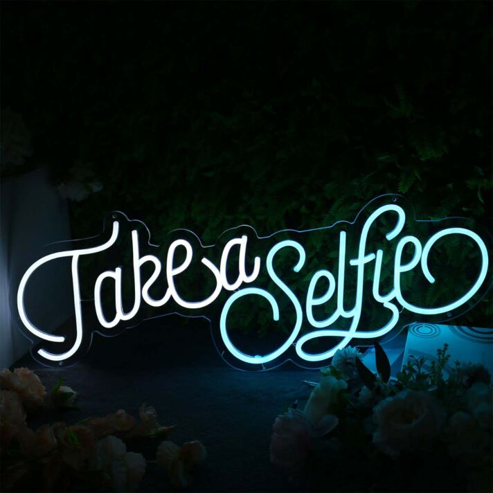 Take A Selfie Neon Sign