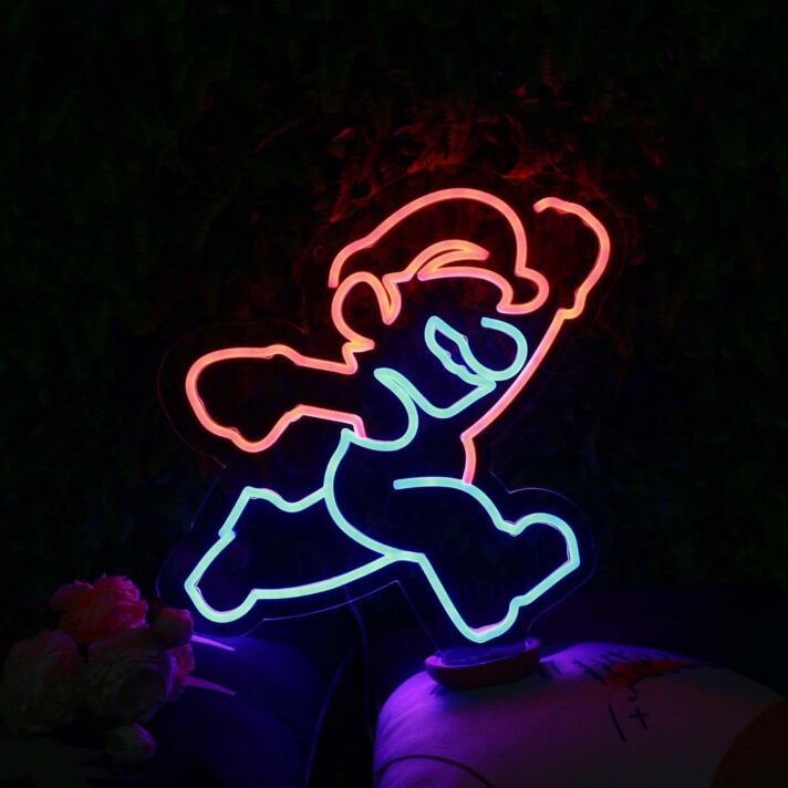 Supper Mario Custom Neon Sign