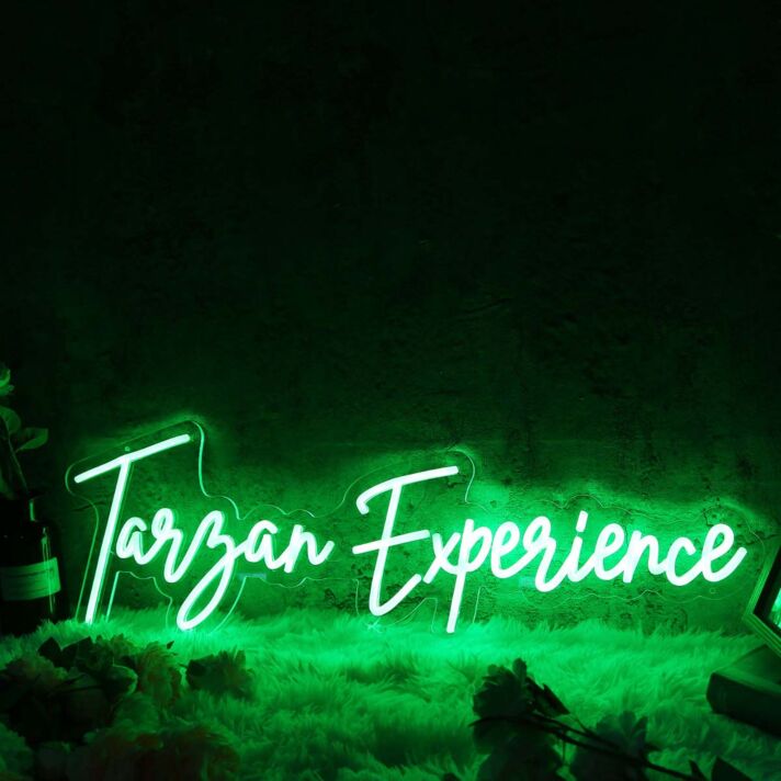 Targan Experience Green Neon Sign