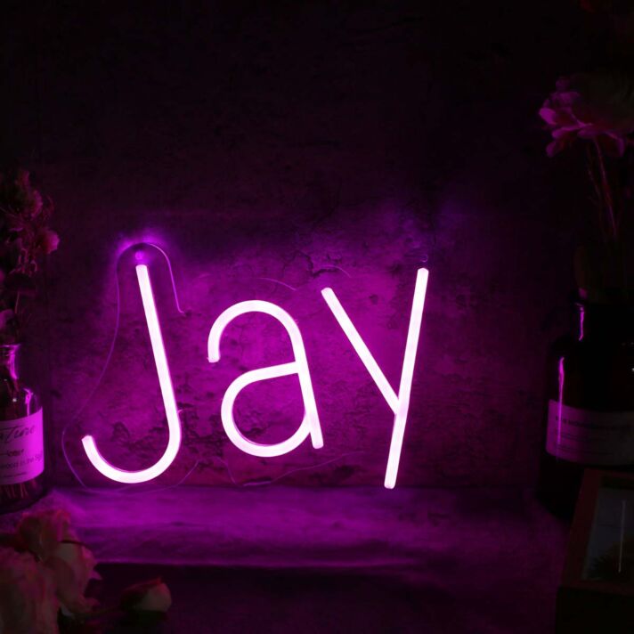 Jay Name Neon Sign