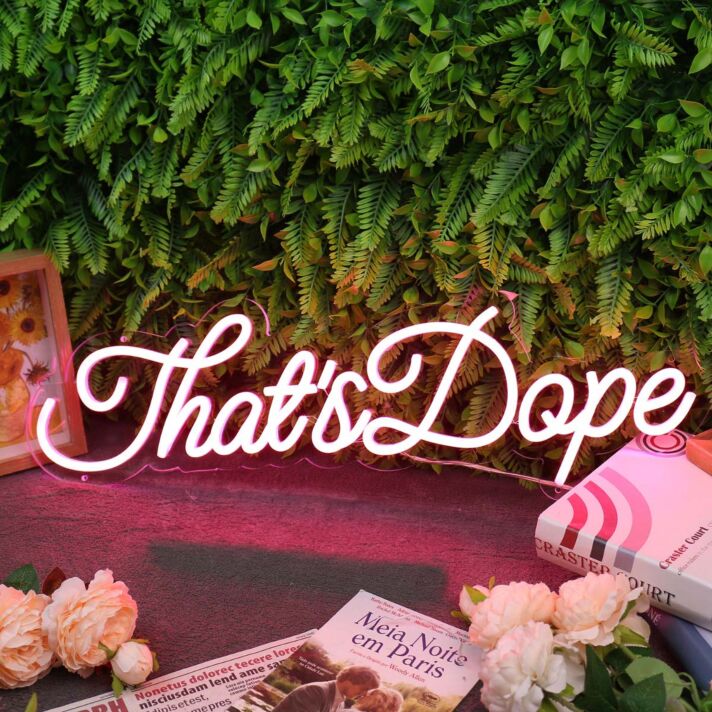 That's Dope Purple Neon Sign