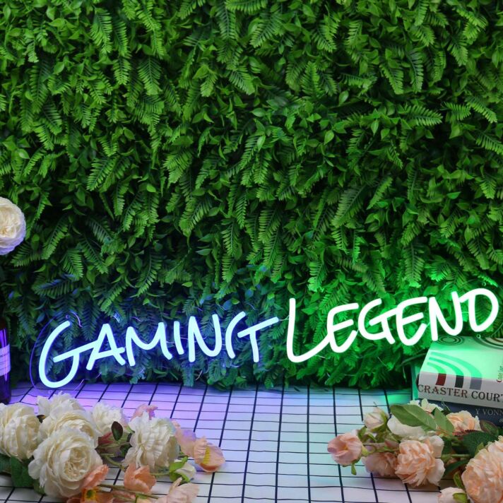 Gaming Legend Custom Neon Sign