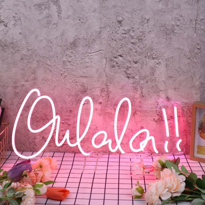 Oh La La Red Neon Sign