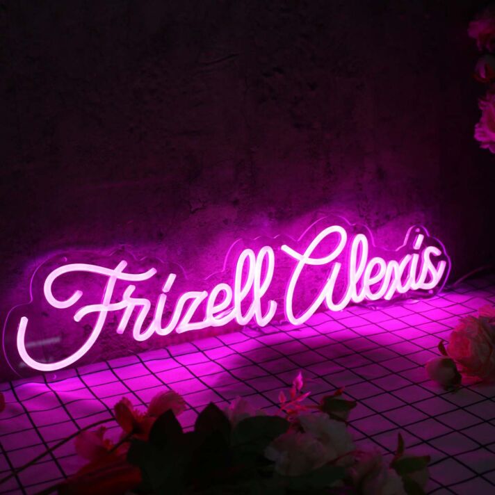 Frizell Glexis Pink Neon Sign