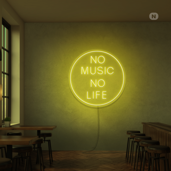 Customize Music Neon Sign