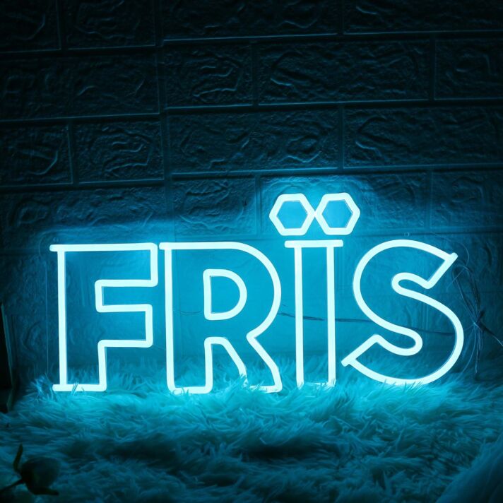 Fris Blue Neon Sign