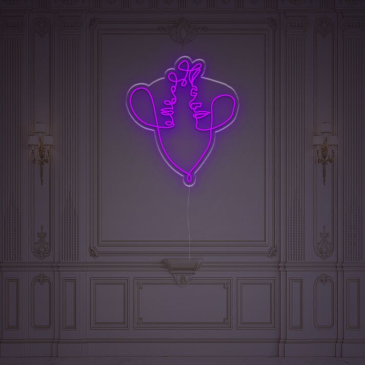 Couple Faces LED Neon Sign