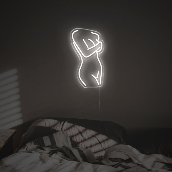 Lady Body LED Neon Sign