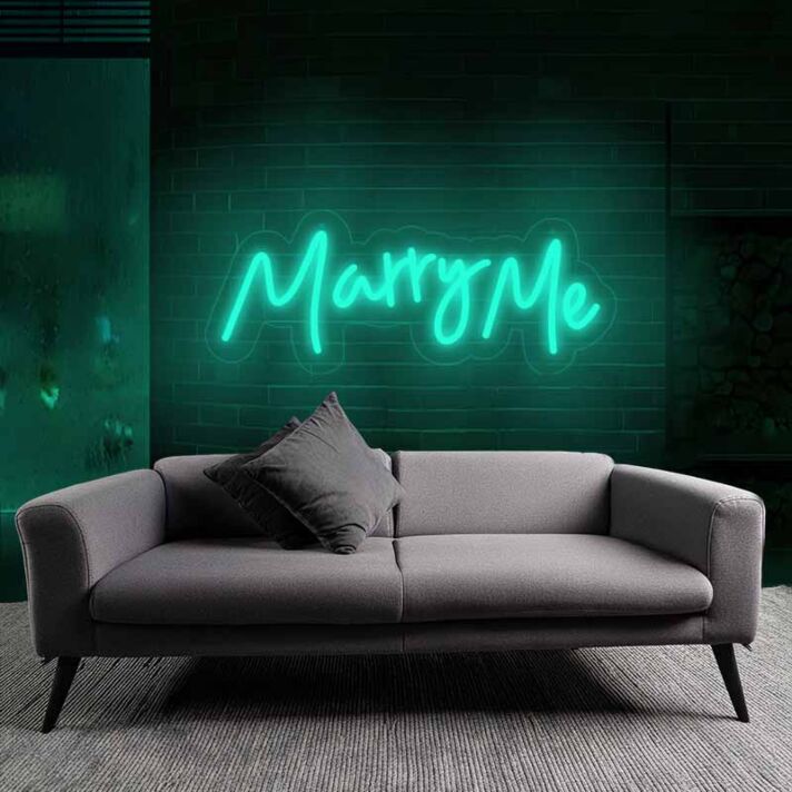 Marry Me neon sign
