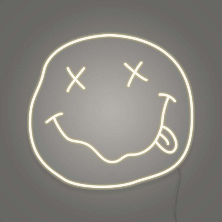 Knocked Out Emoji LED Neon Sign