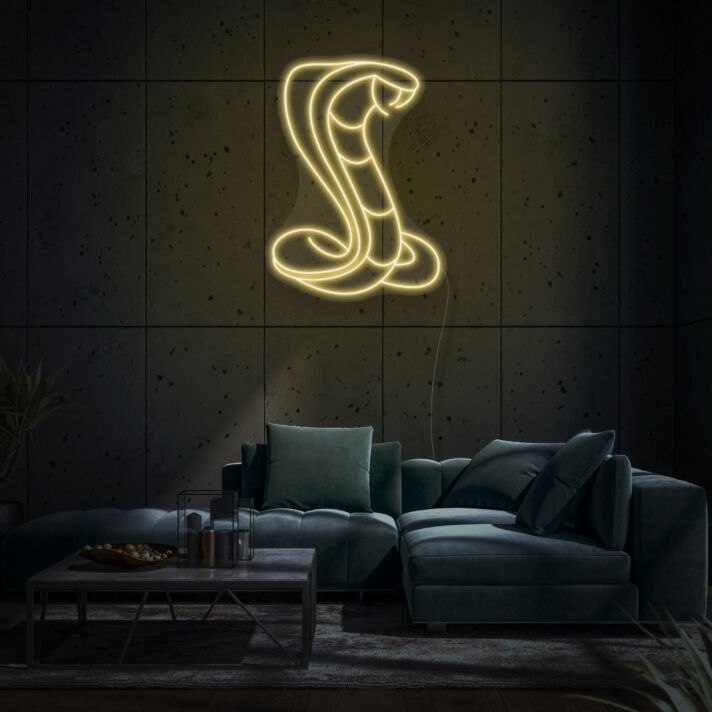 King Cobra LED Neon Sign