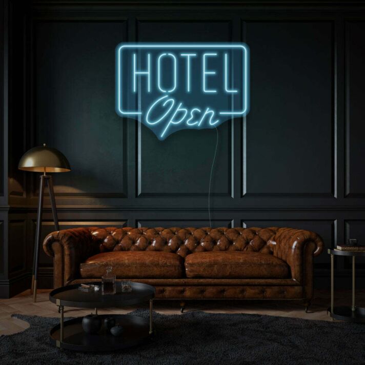 Customize Hotel Open LED Neon Sign