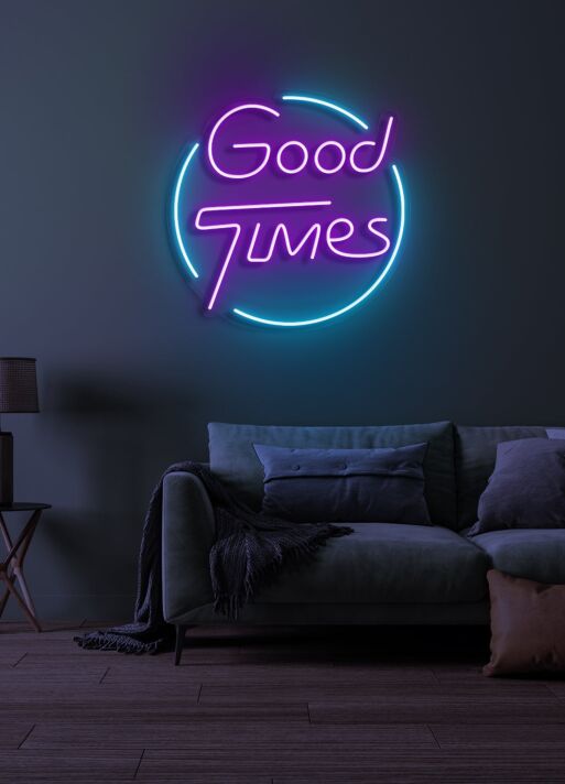 Good times Neon Light Celebrating Joyful Memories